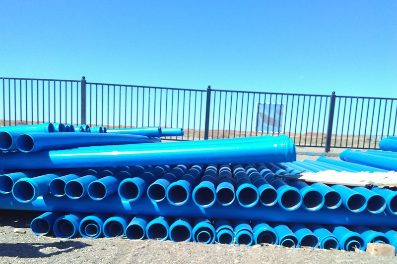 Water supply project with PVC-O pipe of